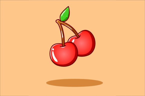 Download Sweet Cherries Icon Fruit Illustration - Sweet cherries Collection