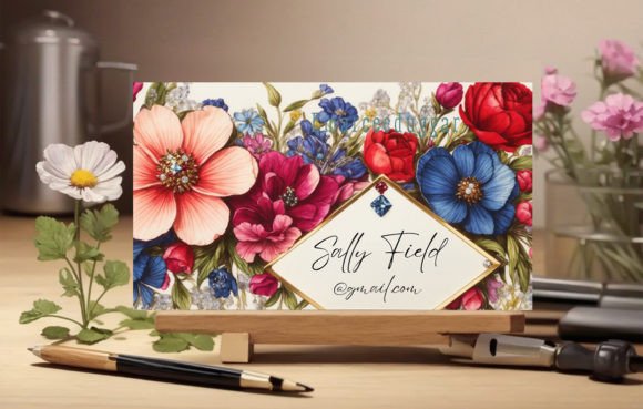 Download Floral Canva Business Card Template - Premium Resources