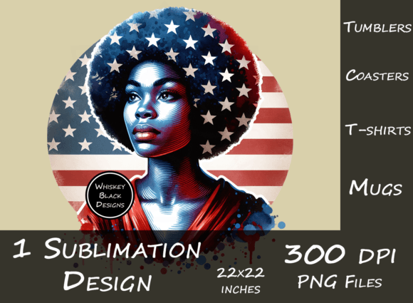 Download Americana Black Girl Graphic - Girl graphic Collection